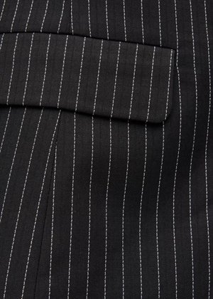 Enaugust blazer 7365 Black Pinstripe Envii